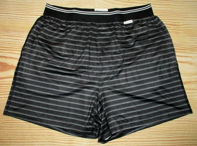 PARA HOMBRES AMERICAN EAGLE RAYAS NEGRO ULTRA SUAVE BOLSILLO BOXER S (29/31) Foto 1 de 2