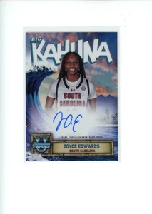 2024-25 Bowman Chrome U Joyce Edwards #BKA-JE The Big Kahuna Autograph Auto - Picture 1 of 2