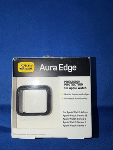 OtterBox Aura Edge Series Gehäuse für Apple Watch Series 4/5/6/SE 44MM / 40MM Schwarz - Bild 1 von 4