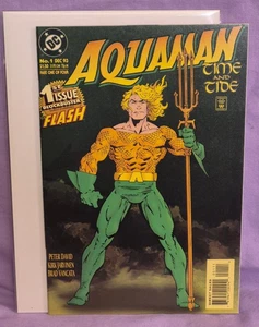 Aquaman - Time and Tide #1 VF/NM 1993 - DC Comics Peter David - Bild 1 von 1