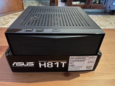 MiniPC assemblato ASUS H81T+Noctua i5-4590 SSD 256GB Windows 11 PRO - Immagine 1 di 4