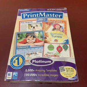 Encore Software Printmaster 2012 Platinum Mac PC DVD-ROM - Picture 1 of 6