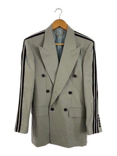 GUCCI giacca sartoriale x Adidas lato tre linee oversize doppiopetto 44