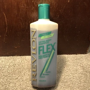 Revlon Triple Action Flex Balsam & Protein Extra Body Shampoo Fortifies 15oz - Picture 1 of 9