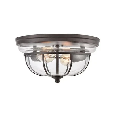 ELK LIGHTING 46564/2 Manhattan Boutique 2 luces montaje empotrado en bronce frotado con aceite Foto 1 de 2