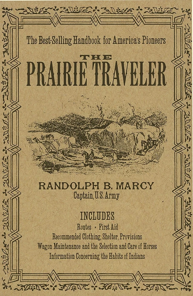 ARCADIA PUBLISHING NEW Applewood Books The Prairie Traveler, 9780918222893 Applewood Books Trade P