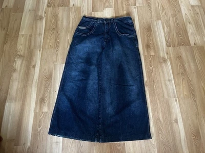 Pantalones de mezclilla azul oscuro skate 34 pulgadas medidas de cintura en descripción Foto 1 de 4