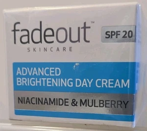 Fade Out Advanced Brightening Day Cream SPF20 with Niacinamide & Mulberry 50ml - Picture 1 of 6