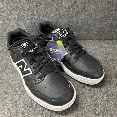 NEW BALANCE 480 Casual Sneakers Unisex Size M4.5/W6 D Black White - Image 1 of 4