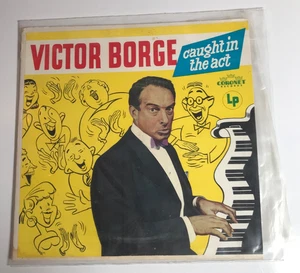 Victor Borge - Caught In The Act - Vinyl 1955 Lp Record - Picture 1 of 6