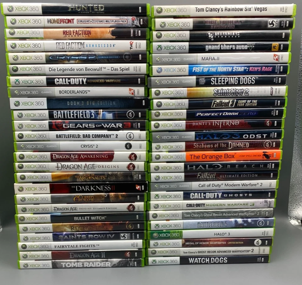 Xbox 360 Spiele | Auswahl | USK 18 - Bild 1 von 1