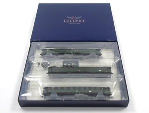 L350071 Liliput German DB Coach Pack (3 Coaches) Epoch 3 HO Gauge Boxed - Picture 1 of 15
