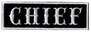 Motorcycle CHIEF Patches Jacket Motorcycle Front Emblem Australia Bike Patch - Picture 1 of 1