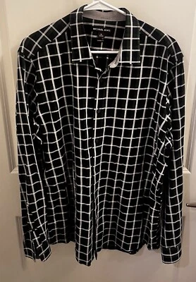 Camisa Para Hombre Michael Kors Calce Clásico Botón Manga Larga Talla XL Foto 1 de 4