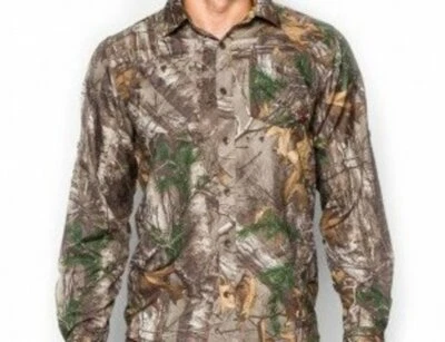 Camisa Realtree Camuflada Chesapeake Mediana Para Hombre Under Armour Nueva con Etiquetas Foto 1 de 3