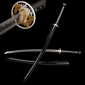 1095 High Carbon Steel Japanese Samurai Katana Sword Full Tang Razor Sharp - Picture 1 of 13