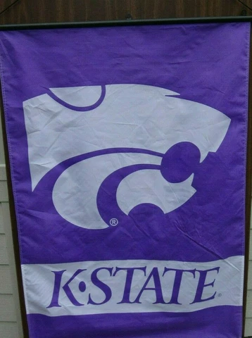 Kansas State Wildcats SINGLE SIDED 28 x 40 INDOOR BANNER SCROLL ! FAST SHIPPING Cover