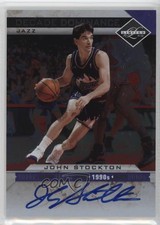 2011 Panini Limited Decade Dominance Signatures /10 John Stockton #15 Auto HOF