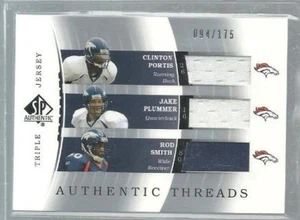 2003 SP Authentic Threads Triples #PPS Portis/Plummer/Smith 094/175 (ref42643) - Picture 1 of 1