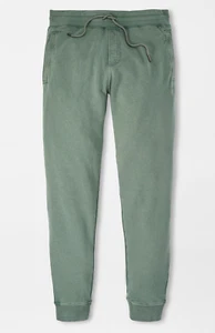 NEW MENS PETER MILLAR GOLF LAVA WASH JOGGER ANKLE PANT, MEDIUM, FATIGUE - Picture 1 of 5