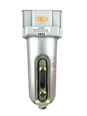 1/2" Heavy Duty Compressed Air In Line Filter Desiccant Dryer Water Separator  - Image 1 of 4