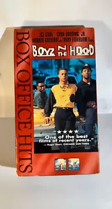 Boyz N the Hood (VHS, 1991) DIR: JOHN SINGLETON/ BOX OFFICE HITS - Picture 1 of 6