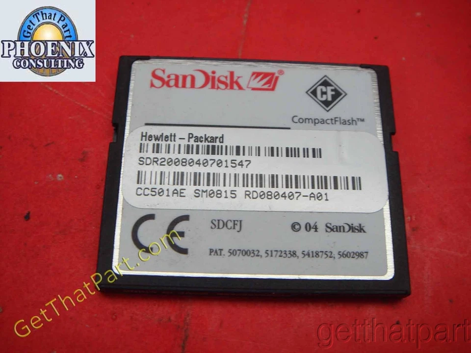 HP CLJ CM4730 128m Compact Flash CF Memory CC501AE - Image 1 of 1