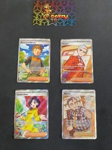 Pokemon Card Lot 4 Trainer Full Art Mixed, Various Condition ITA - Picture 1 of 4