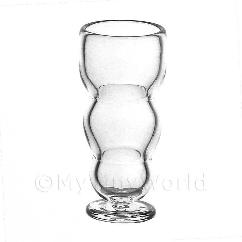 Maison de Poupées Miniature Fait Main Verre Sundae Plat (OG22) - Photo 1/1