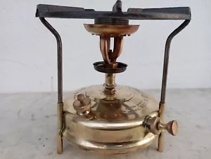 Functional Brass Old Oil Stove Vacuum Hipolito Nº1 Vintage Nice Sea Horse Logo - Picture 1 of 20