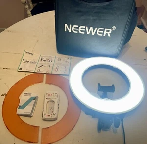 Neewer: RP18B, 18” Portable, Ultra Thin Ring Light - Used 1 Time - EUC - Picture 1 of 5