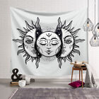 White Sun Patterned Tapestry Wall Hanging Home Decor Mandala 38x29" BS