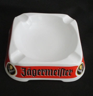 Jägermeister " Stammtisch " Aschenbecher mit Logo und Schriftzug - Böckling Glas - Bild 1 von 4