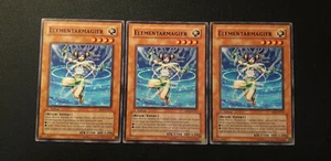 Yu-Gi-Oh! 3x Elementarmagier, RDS-DE013, Common, 1. Auflage, Deutsch, Near Mint - Bild 1 von 8
