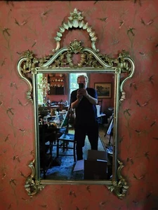 Magnificent Huge Vintage Ethan Allen Italian Rococo Mirror La Barge? - Picture 1 of 12