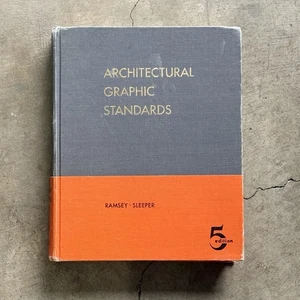 Architectural Graphic Standards Ramsey & Sleeper (5th Edition, 1959) Hardcover - Bild 1 von 4
