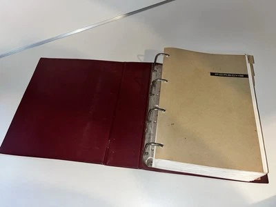 1960 Porsche 356B 356C Super 90 Roadster Workshop Repair Service Manual 1961 62 - Image 1 of 4