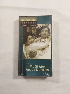 Much Ado About Nothing / NY Shakespeare Festival VHS Video New Broadway BTA - Picture 1 of 12