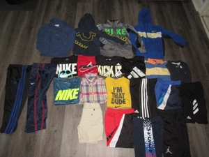 22 Pc Lot Boys Sz 4 5 NIKE RALPH LAUREN ADIDAS UNDER ARMOUR Shirts Pants Shorts - Picture 1 of 15
