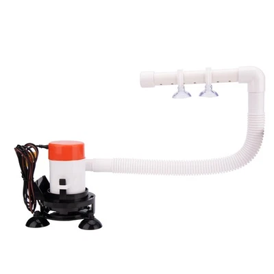 SEAFLO 12V 350GPH Livewell Baitwell Pumpe Boot Tragbare Belüfter Wasserpumpe