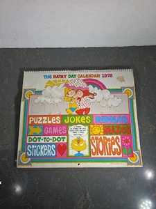 The Rainy Day Calendar 1978 - Drawing Board Greeting Cards Inc. LINDA YAKEL - Picture 1 of 14