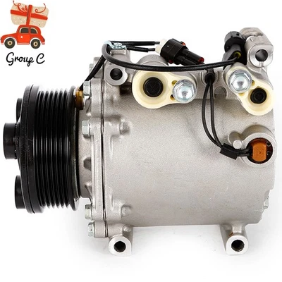 A/C Air Conditioner Compressor For Mitsubishi Lancer/ Eclipse 2002 2003-2007 USA Foto 1 de 4