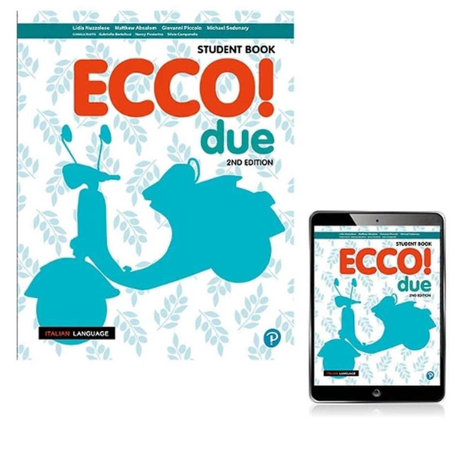 Ecco! due Student Book with eBook 2nd Edition by Lidia Nuzzolese (English) Paper - Image 1 of 1