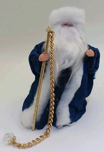  Christmas Santa Claus/Father Time/Wizard Figurine Fast Ship! - Picture 1 of 9