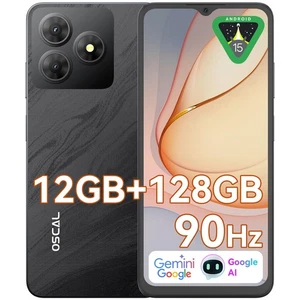 Android Phones Unlocked, Flat 2 Android 15 Phone(2025), 12(4+8)+128GB/2TB TF ... - Picture 1 of 8