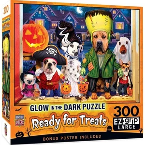 MasterPieces jigsaw puzzle;  Ready for Treats by Steve Read; 300 large pcs - Picture 1 of 4
