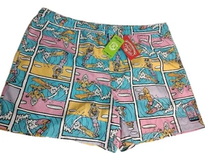 Mambo Surfie Cartoon Print Board Shorts Muticoloured Board Shorts Sz 7 XL BNWT - Picture 1 of 6