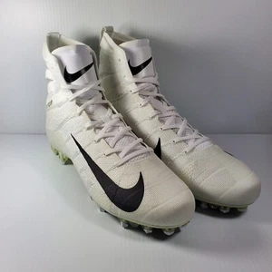 Nike Vapor Untouchable 3 Elite Football Cleats AO3006-100 White Men's Size 12.5 - Picture 1 of 5