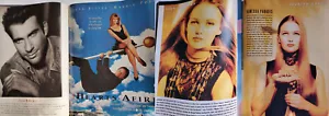 1992 US magazine Grant Show Vanessa Paradis Dylan McDermott Juliette Lewis Carey - Picture 1 of 13