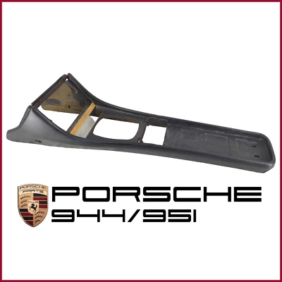 OEM 85.5-91 Porsche 944 951 Center Console Black Vinyl Middle Center Trim Foto 1 de 4
